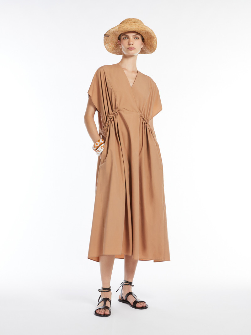 WEEKEND Max Mara BLASONE Cotton-poplin dress outlook
