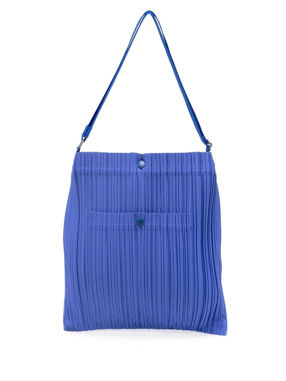 lightweight micro-pleated tote bag - 1