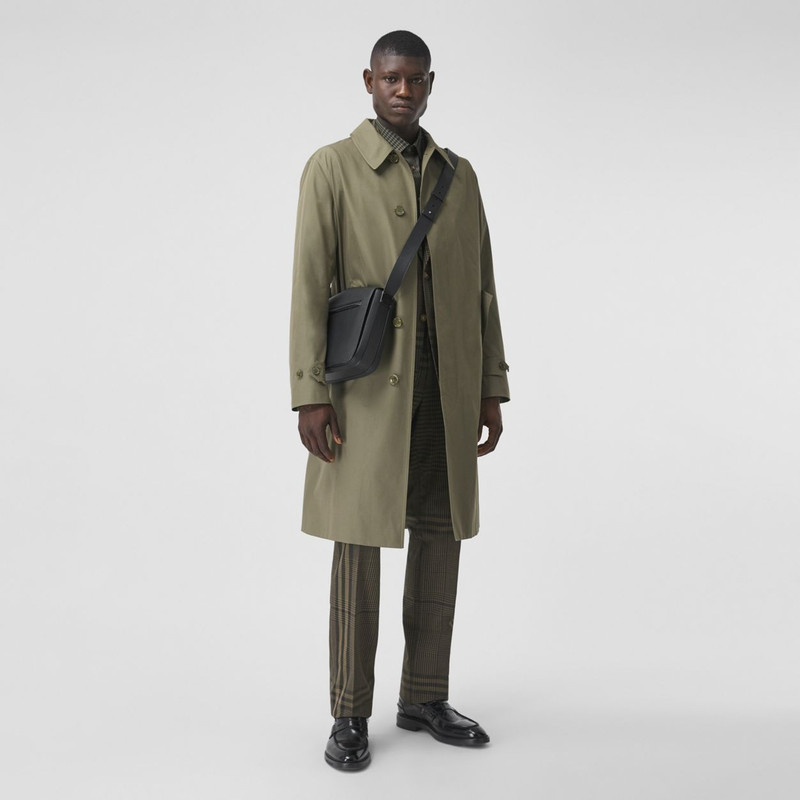 Small Grainy Leather Messenger Bag 6