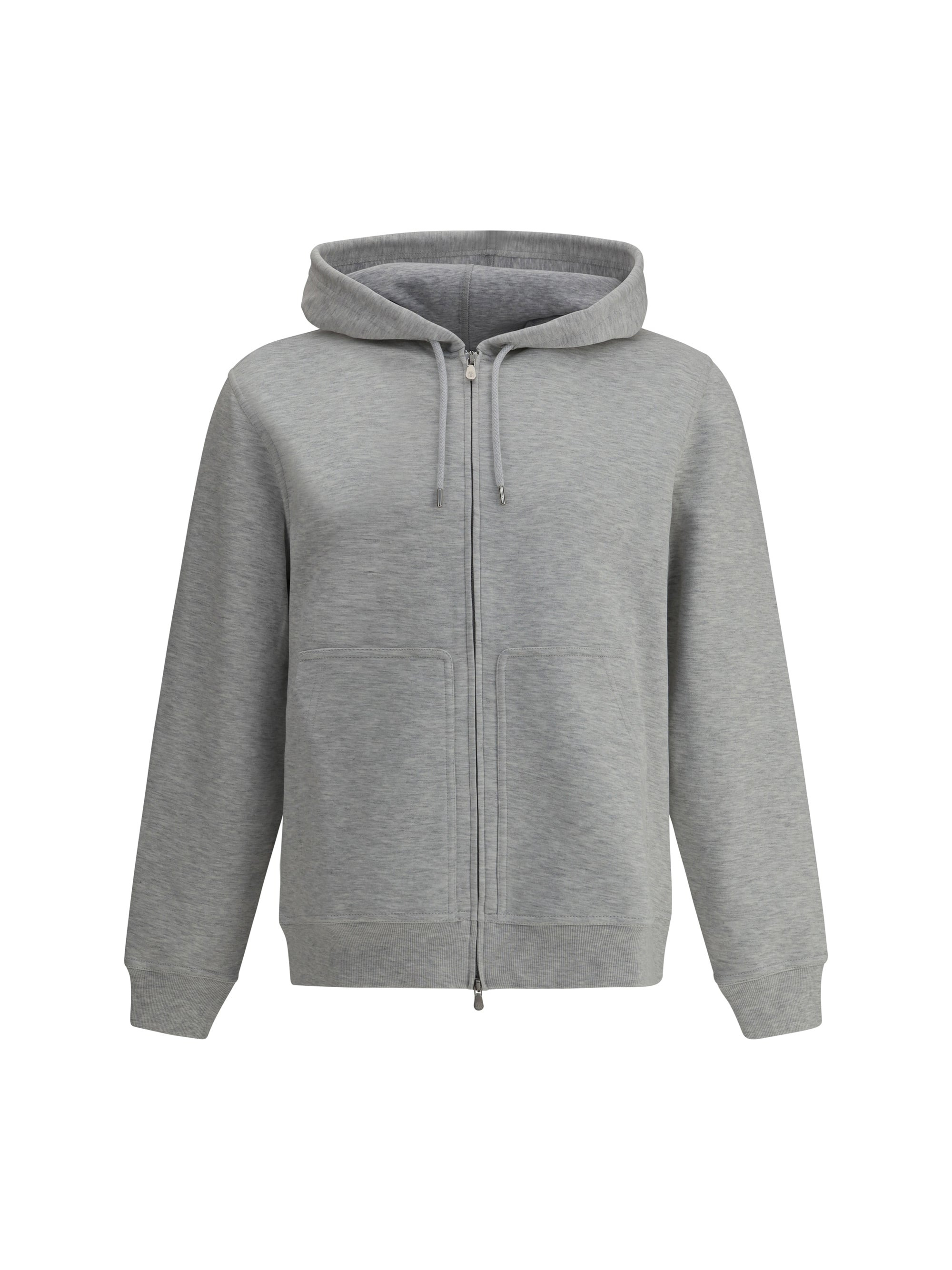 Brunello Cucinelli Men Monochrome Hoodie - 1