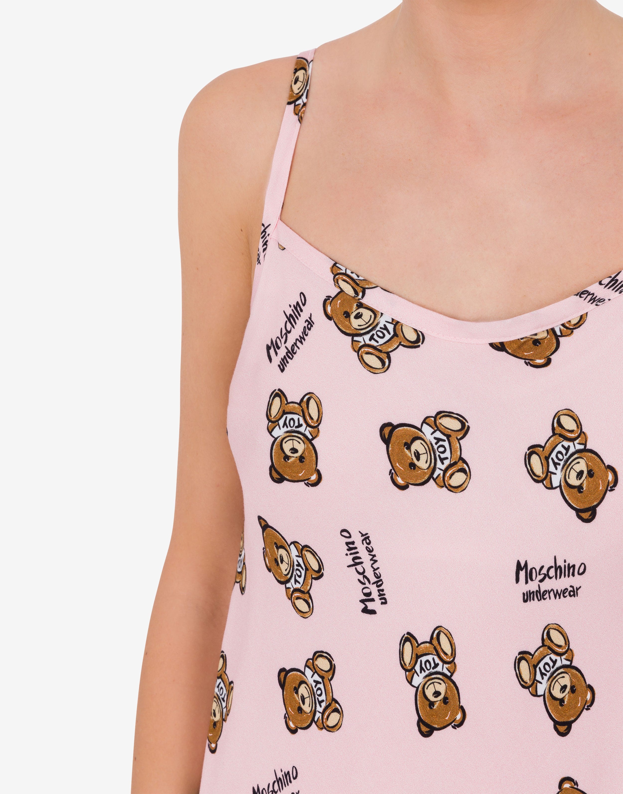 ALLOVER TEDDY BEAR TWILL PETTICOAT - 4