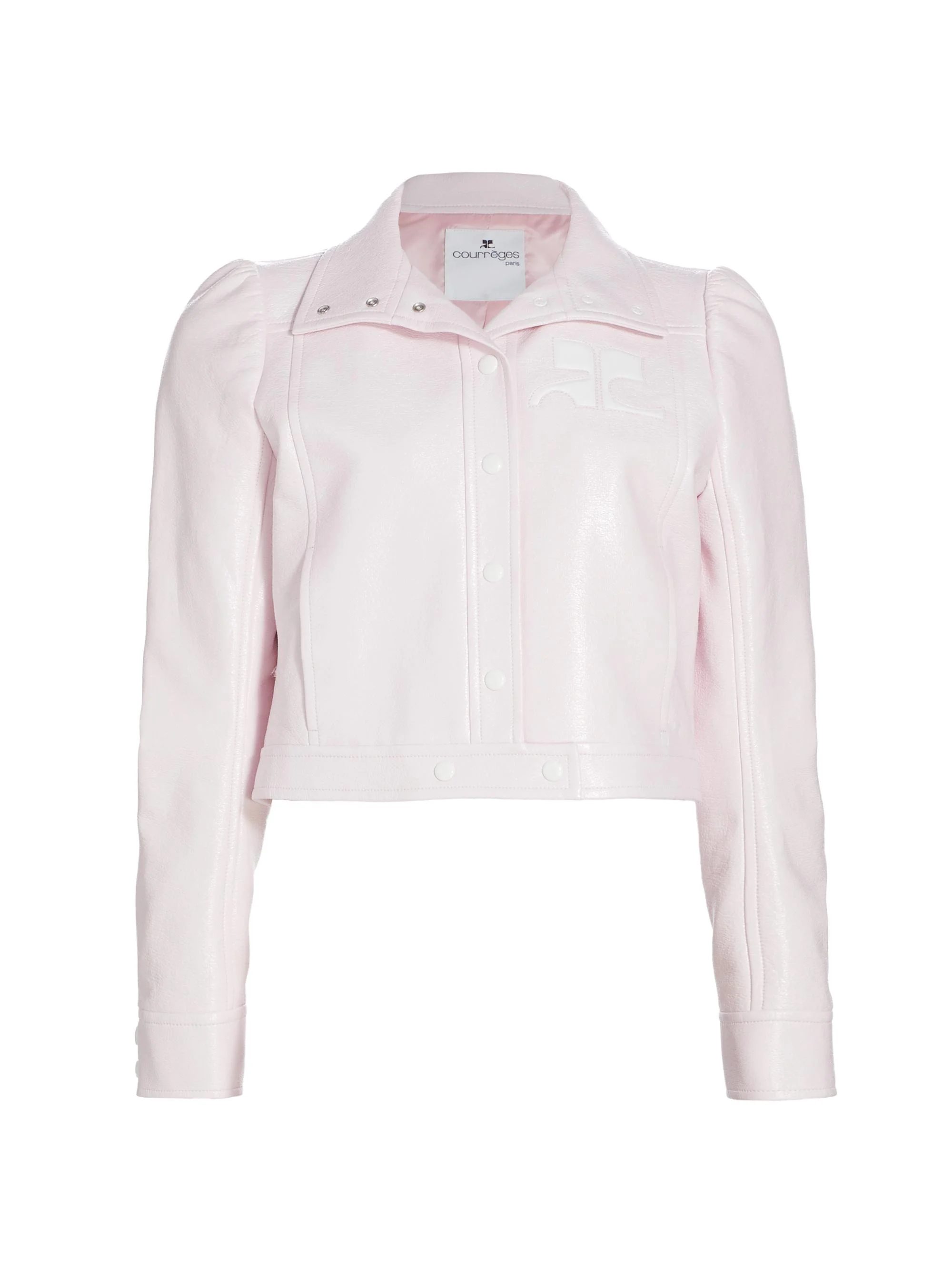 Women's Reedition Vinyl Jacket - Pale Pink - 1