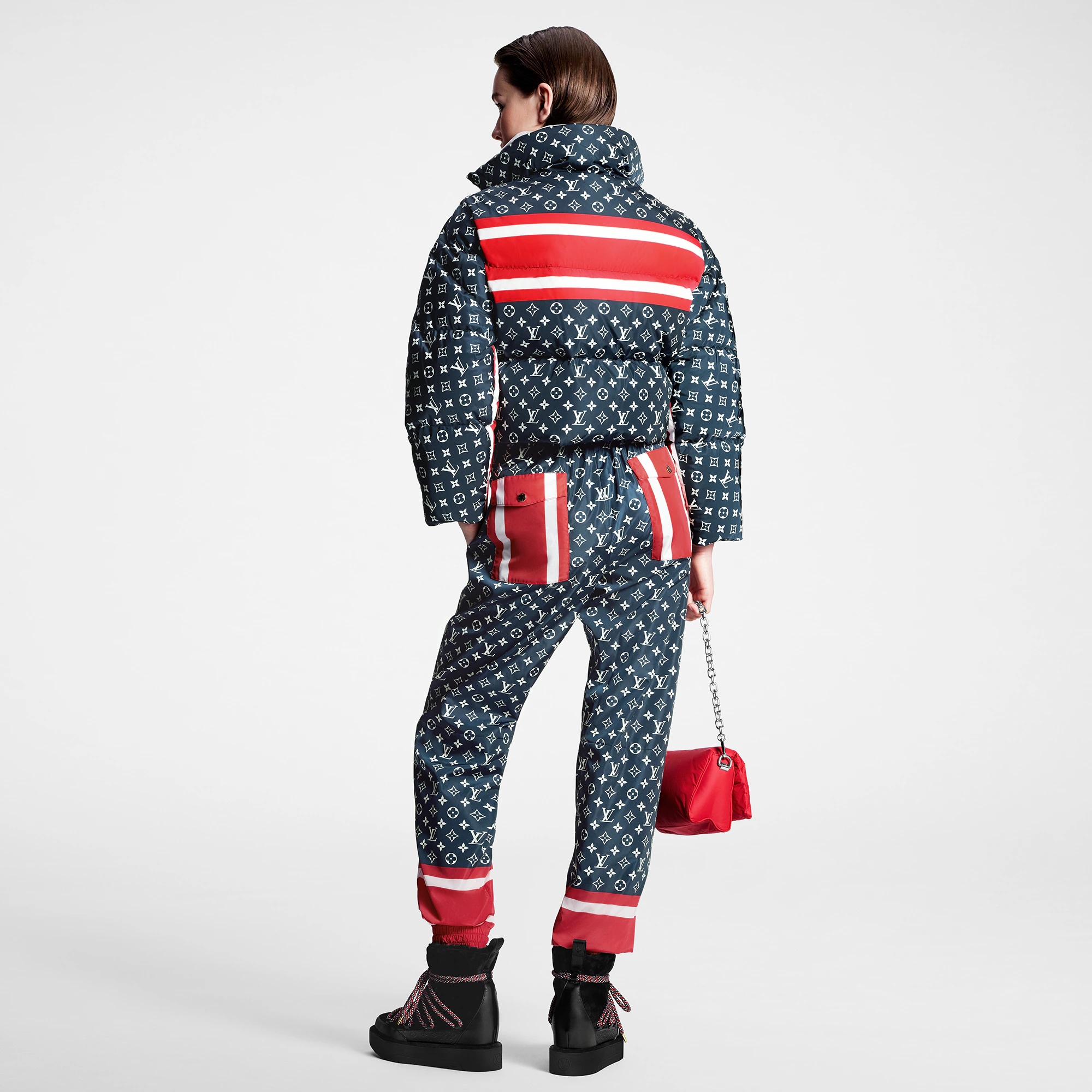Tricolor Monogram Puffer Jacket - 3