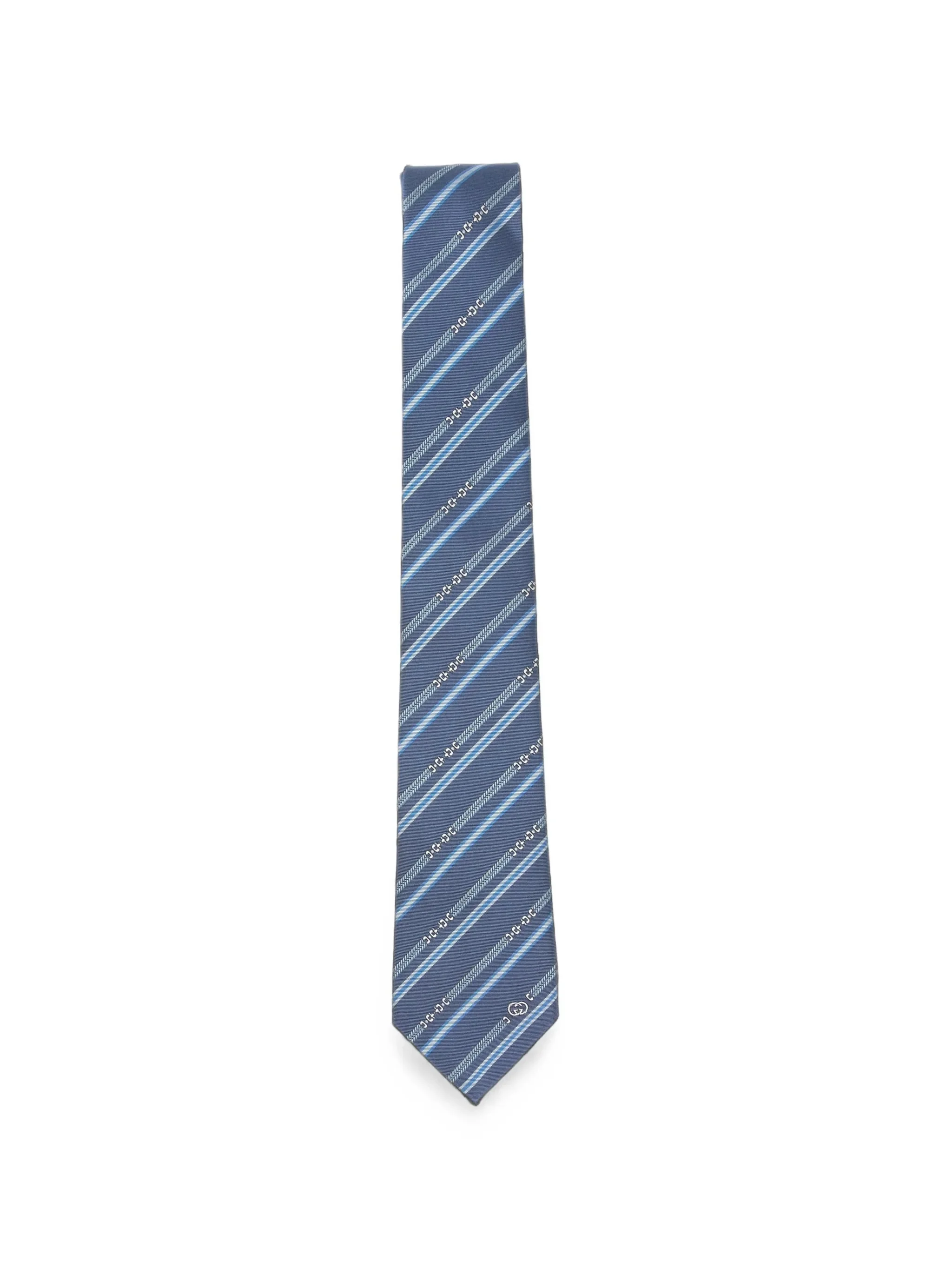 Gucci Horsebit Striped Tie - 1