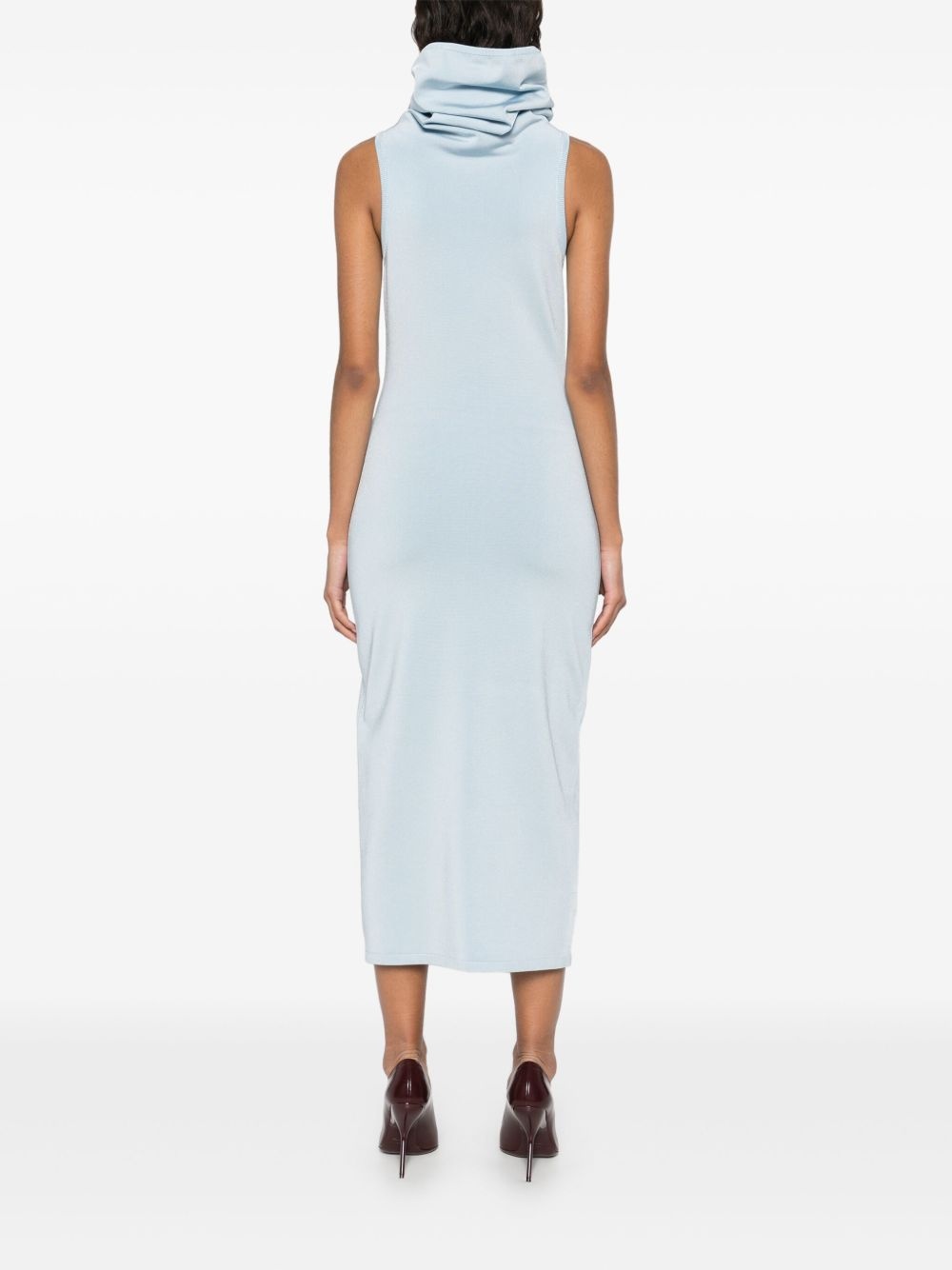 hooded midi dress - 4