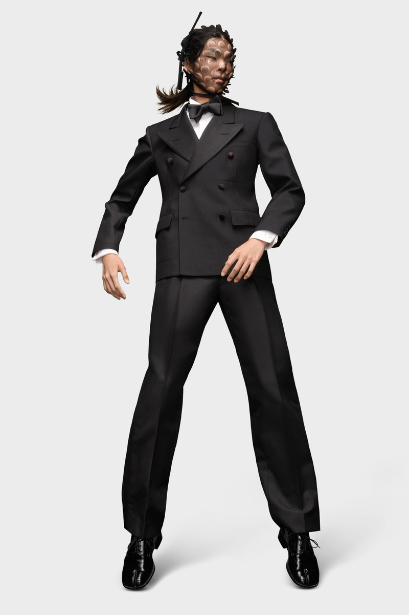 Maison Margiela British mohair jacket outlook