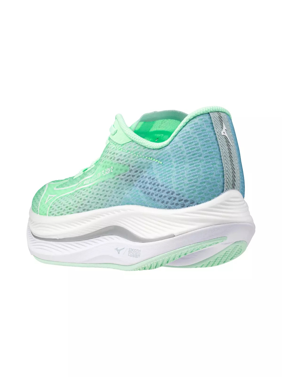 Wave Rebellion Flash 2 "Neo Mint/White" Women's Running Shoe - 4
