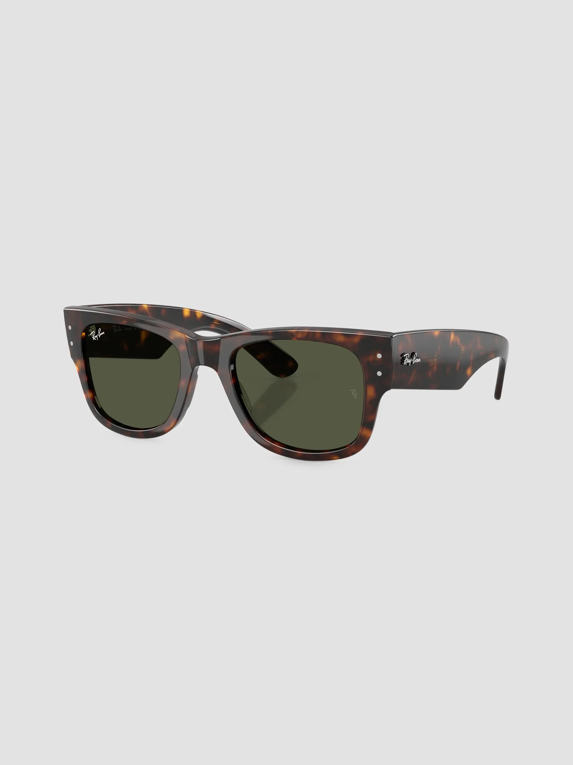 Women's RB0840S Mega Wayfarer 51MM Square Sunglasses - Black Brown - 1