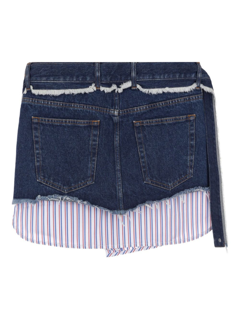 belted denim skirt 3