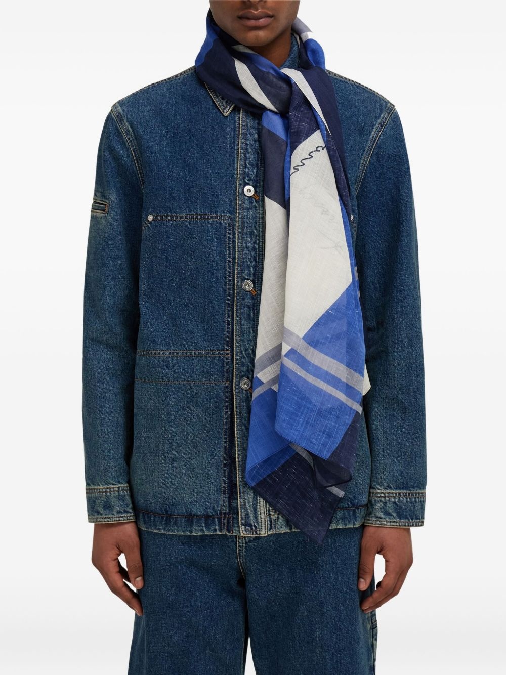 printed scarf - 3