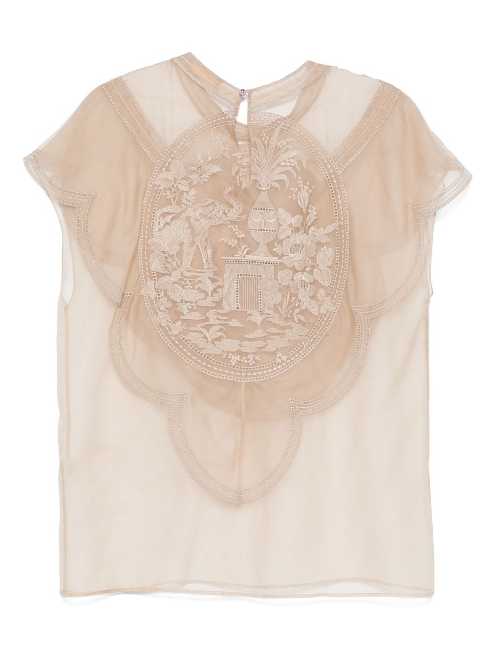 embroidered blouse - 2