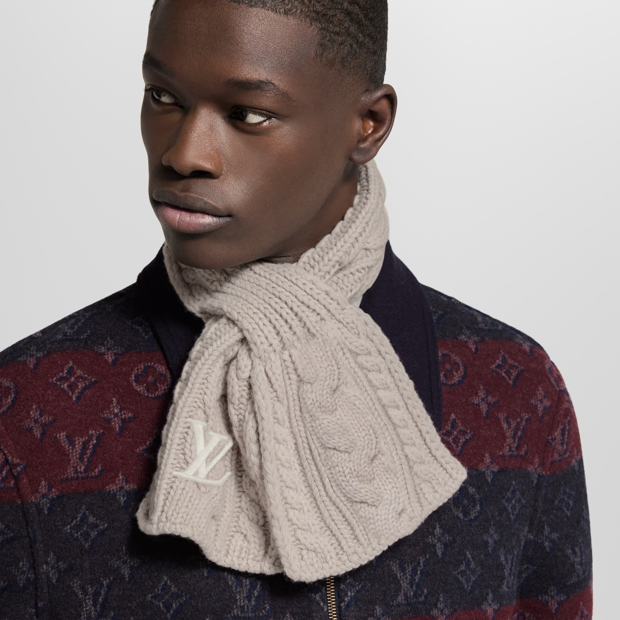 Only LV Mini Cable Scarf - 5