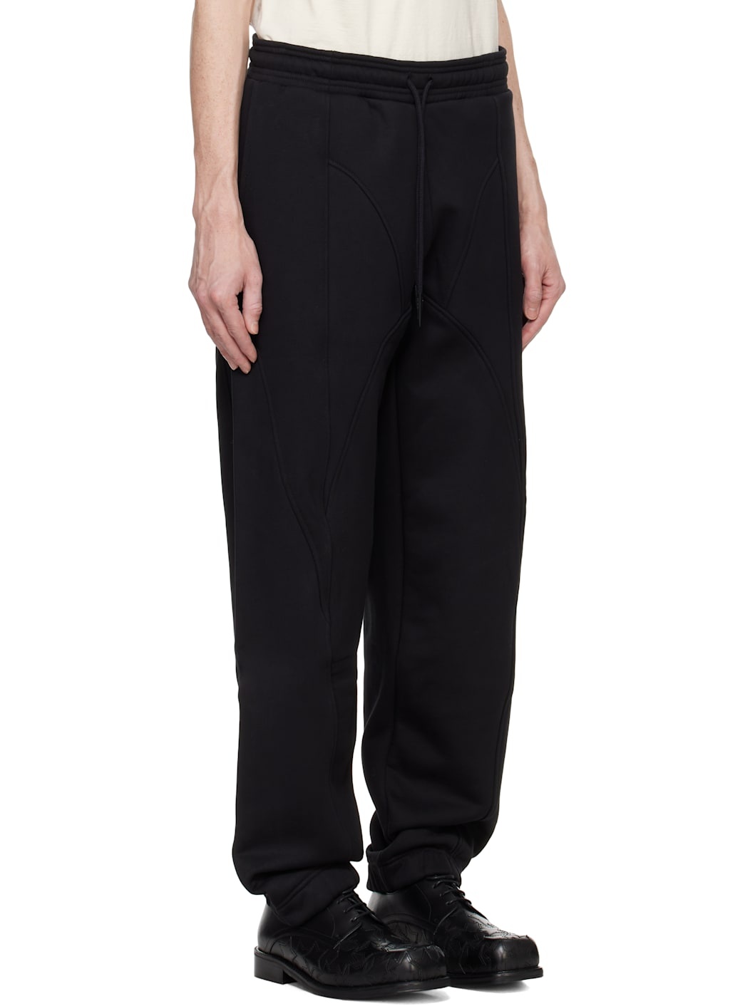 Black Light Fleece Track Pants - 2