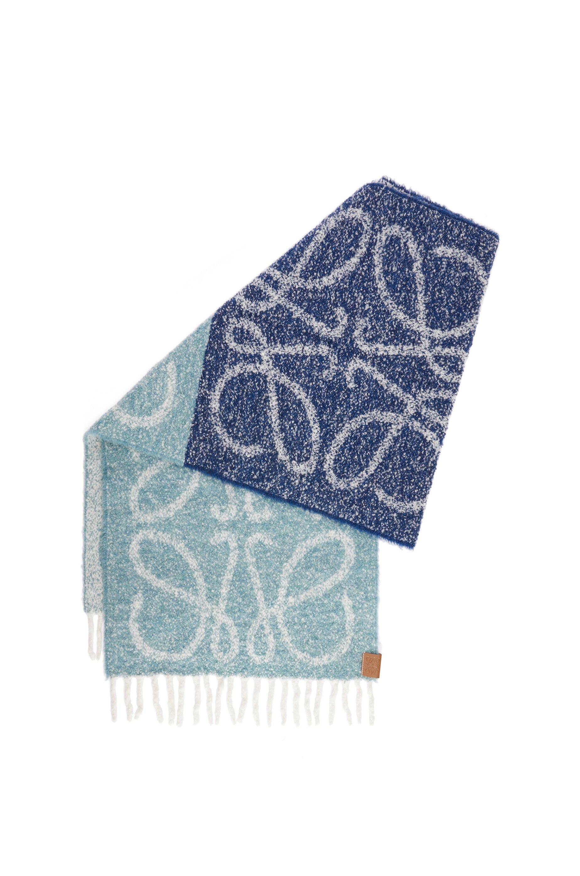 Anagram scarf in alpaca and wool - 3
