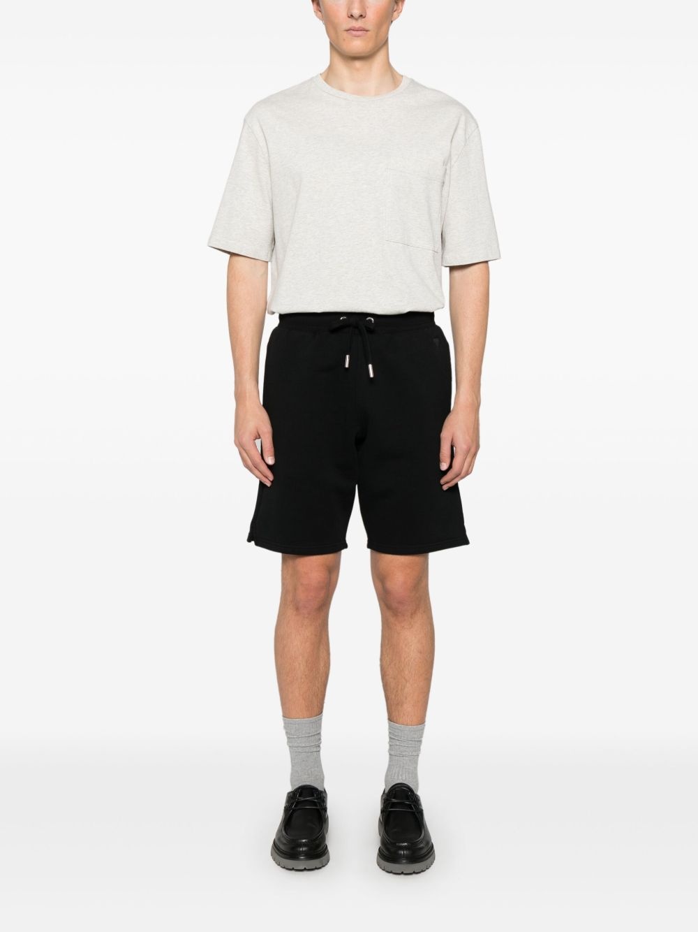 Ami de Coeur-embroidered shorts - 2