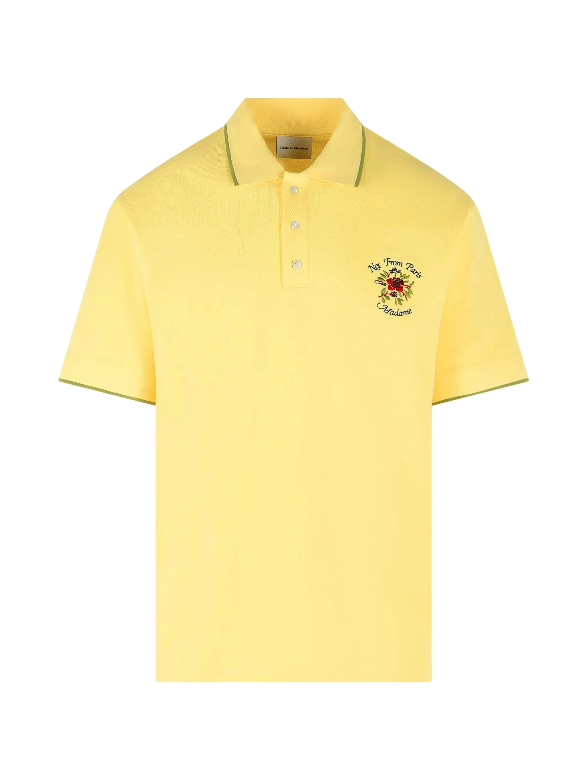 Drole De Monsieur Embroided Polo Shirt - 1