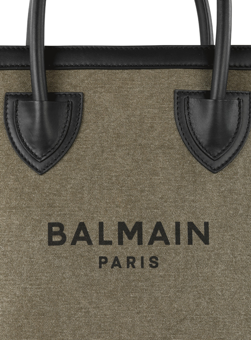 Canvas B-Army 26 bag with leather panels 6