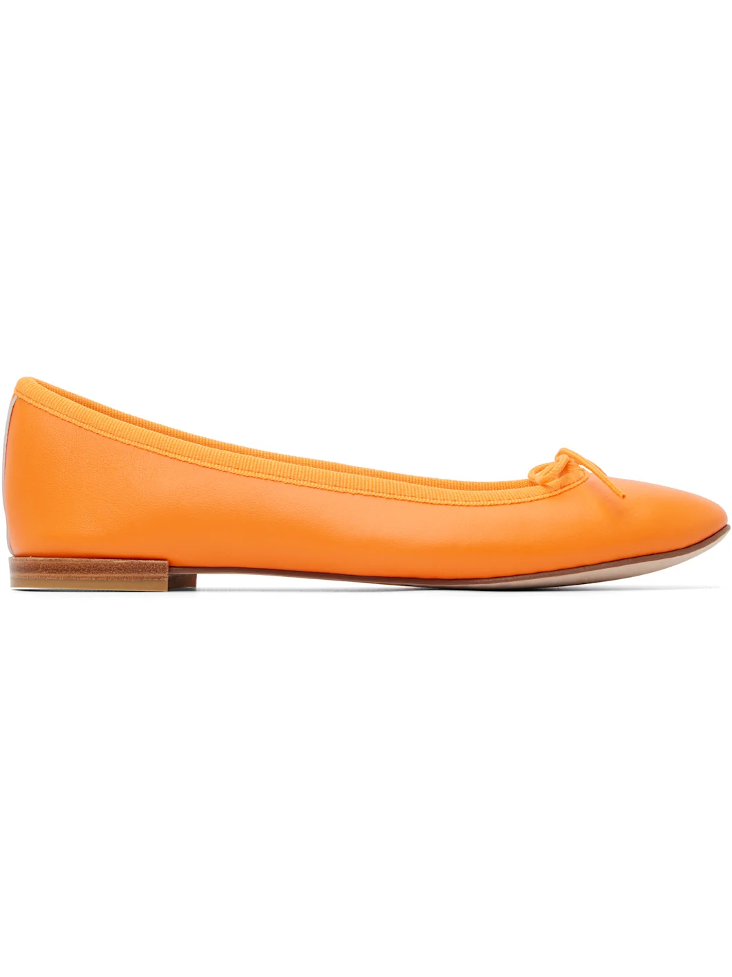 Orange Cendrillon Ballerina Flats - 1