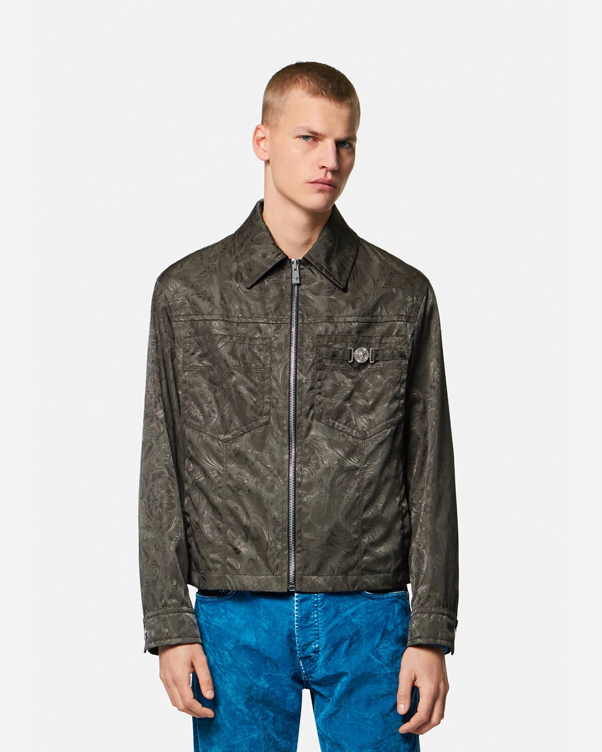 Barocco Silhouette Blouson Jacket - 3