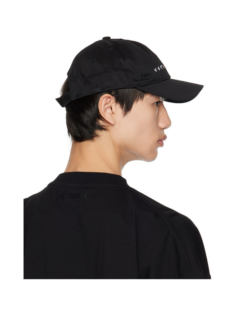 Black Friendly Logo Cap 3