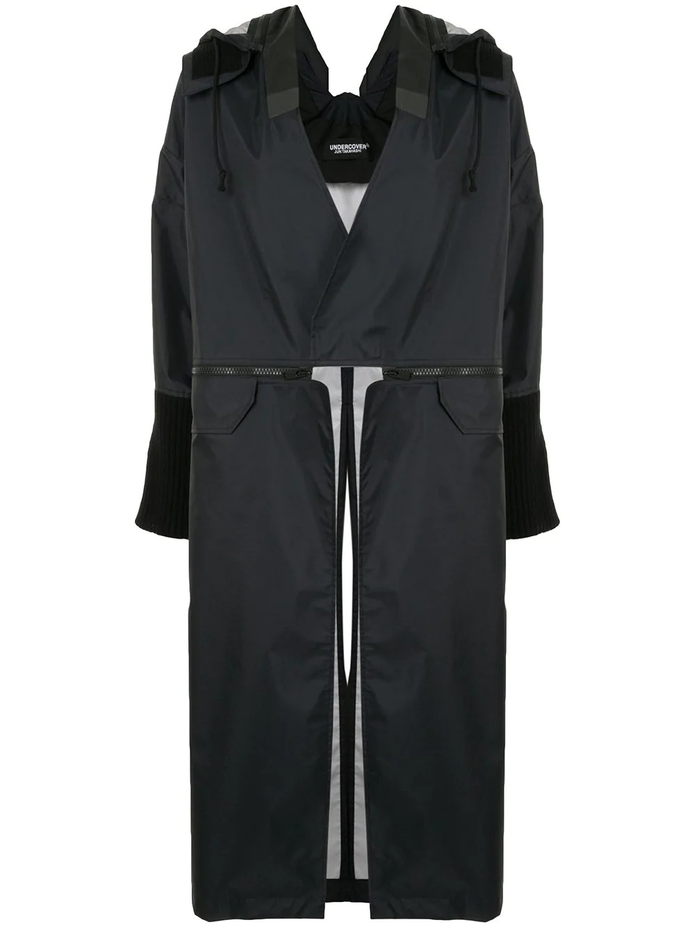 convertible longline coat - 1