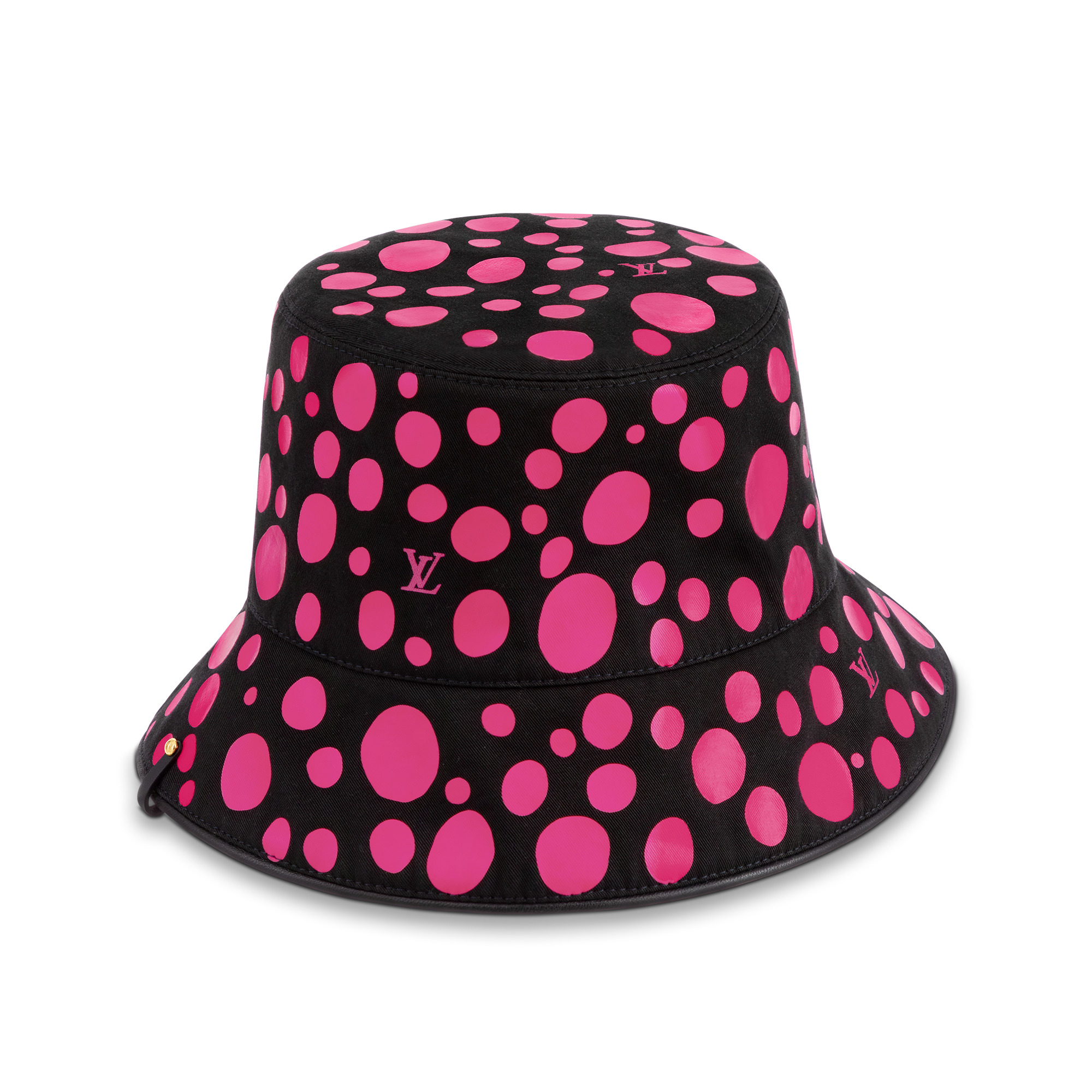 LV x YK Reversible Infinity Dots Bucket Hat - 1