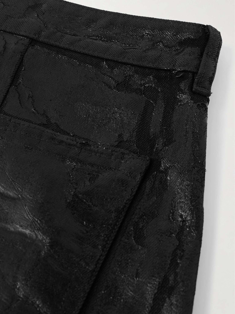 Straight-Leg Painted Distressed Jeans 6