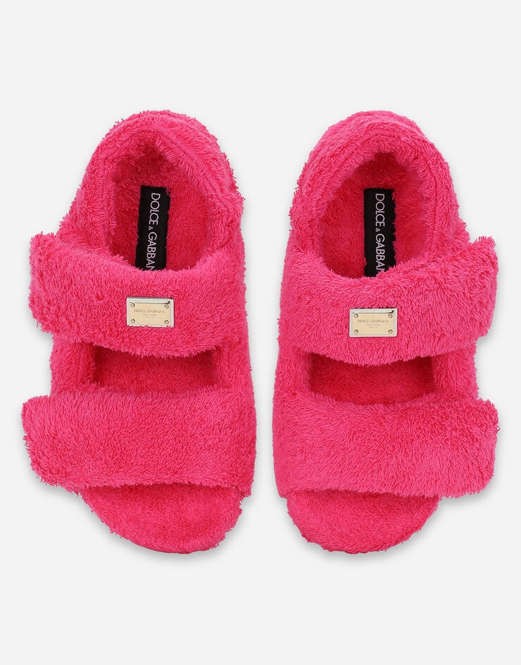 Terrycloth sandals - 4