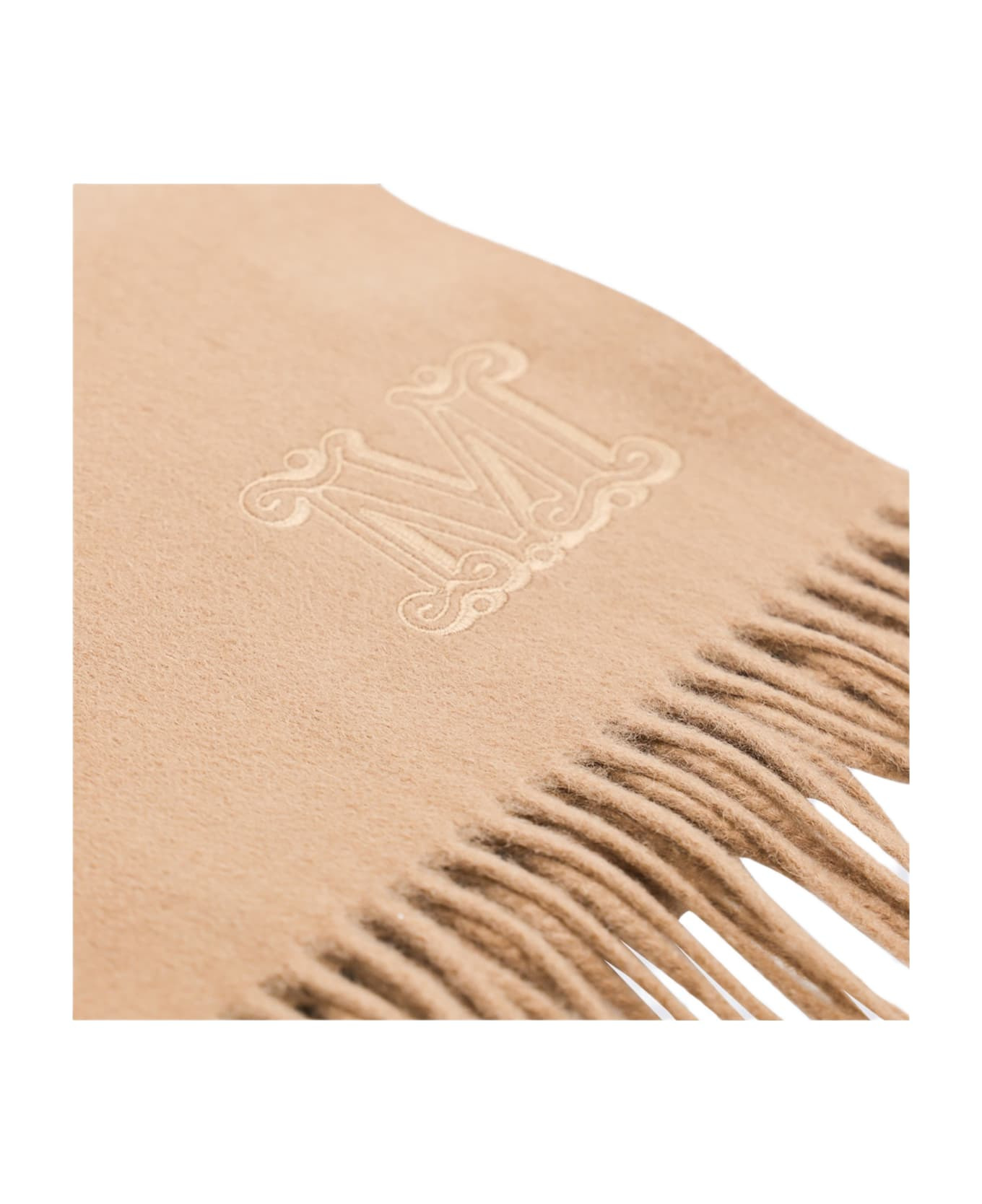 Camel Dalia Cashmere Scarves - 1