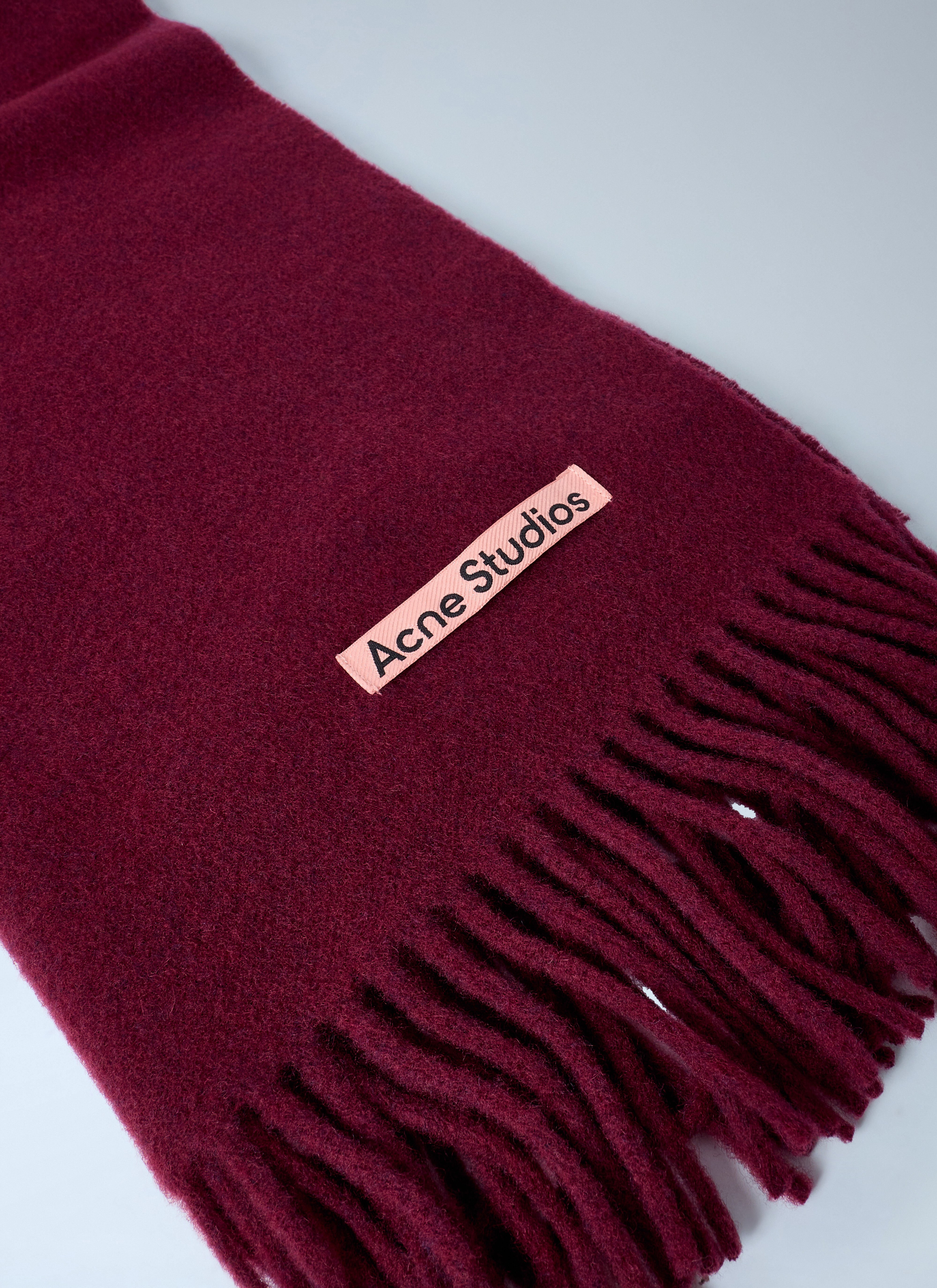 Fringe Wool Scarf - 3
