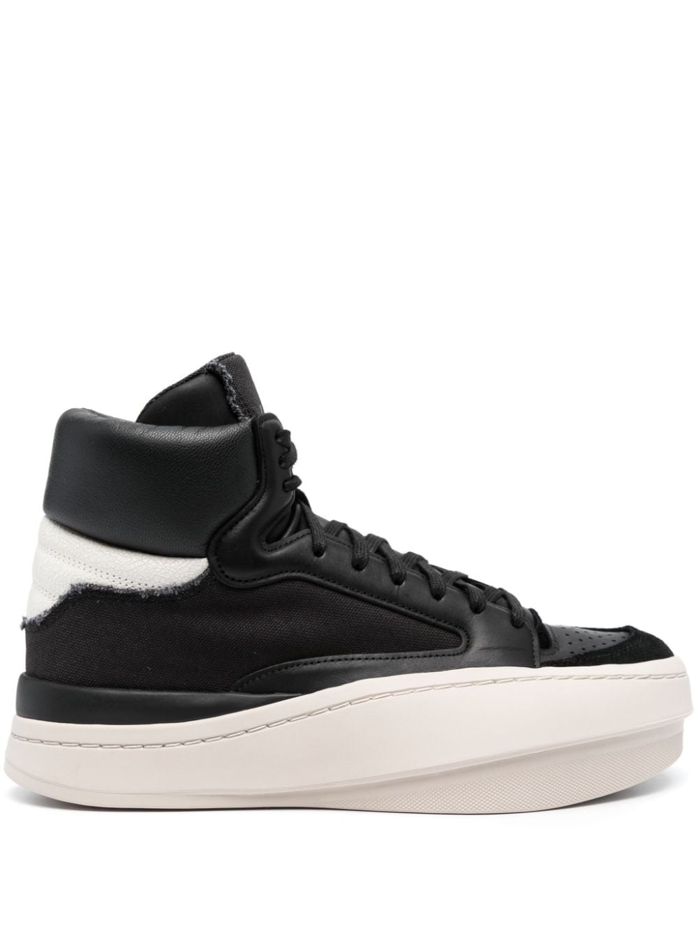 Centennial panelled leather sneakers - 1