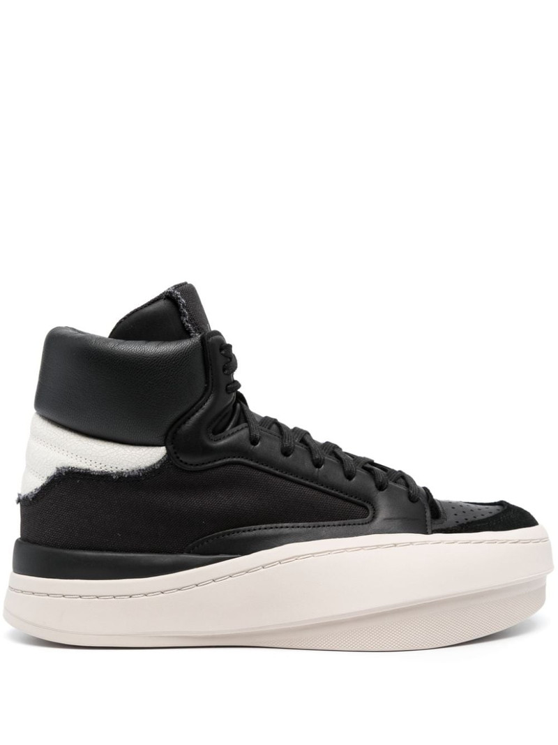 Centennial panelled leather sneakers 1