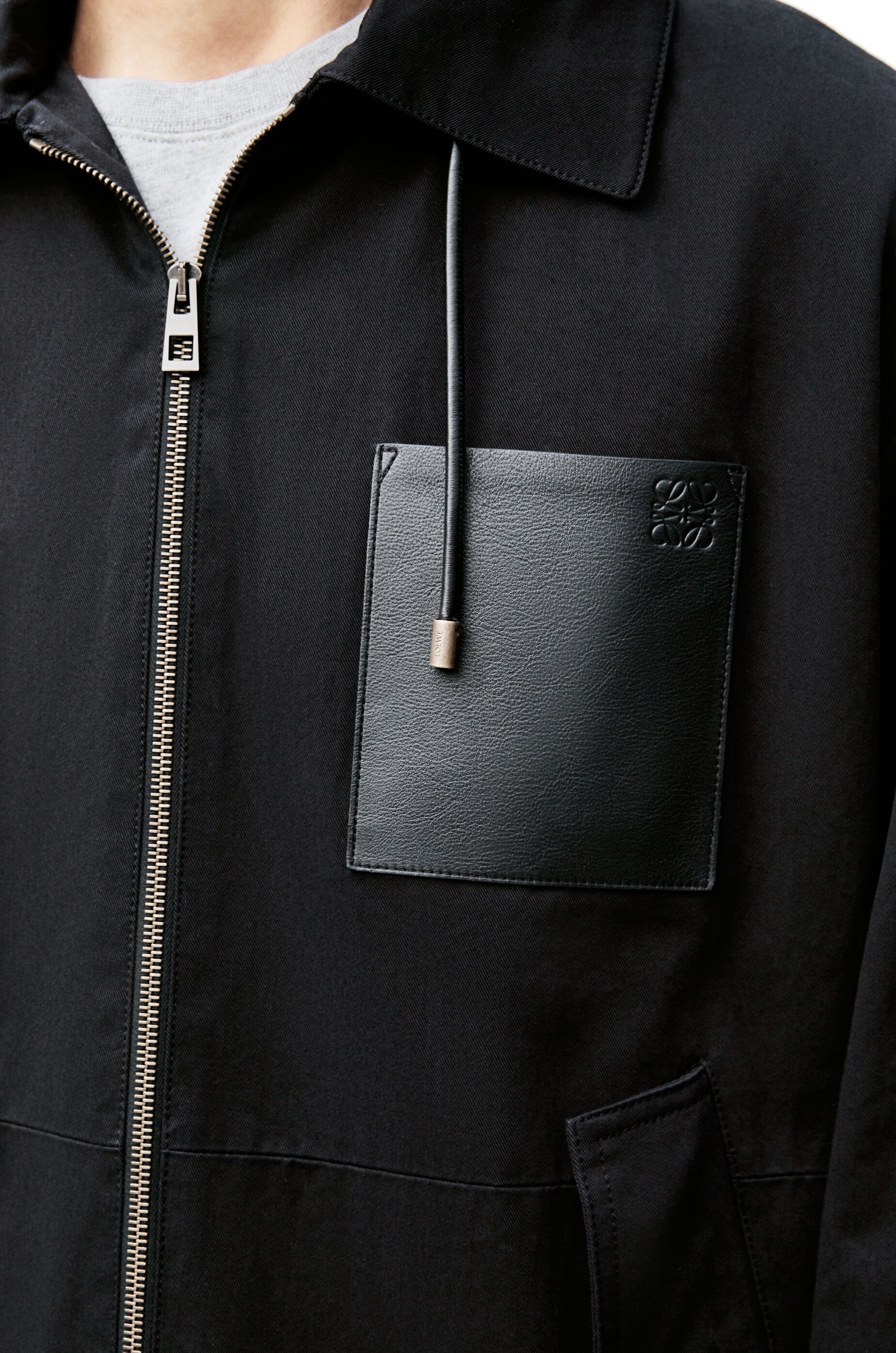 Hooded jacket in nylon - 5