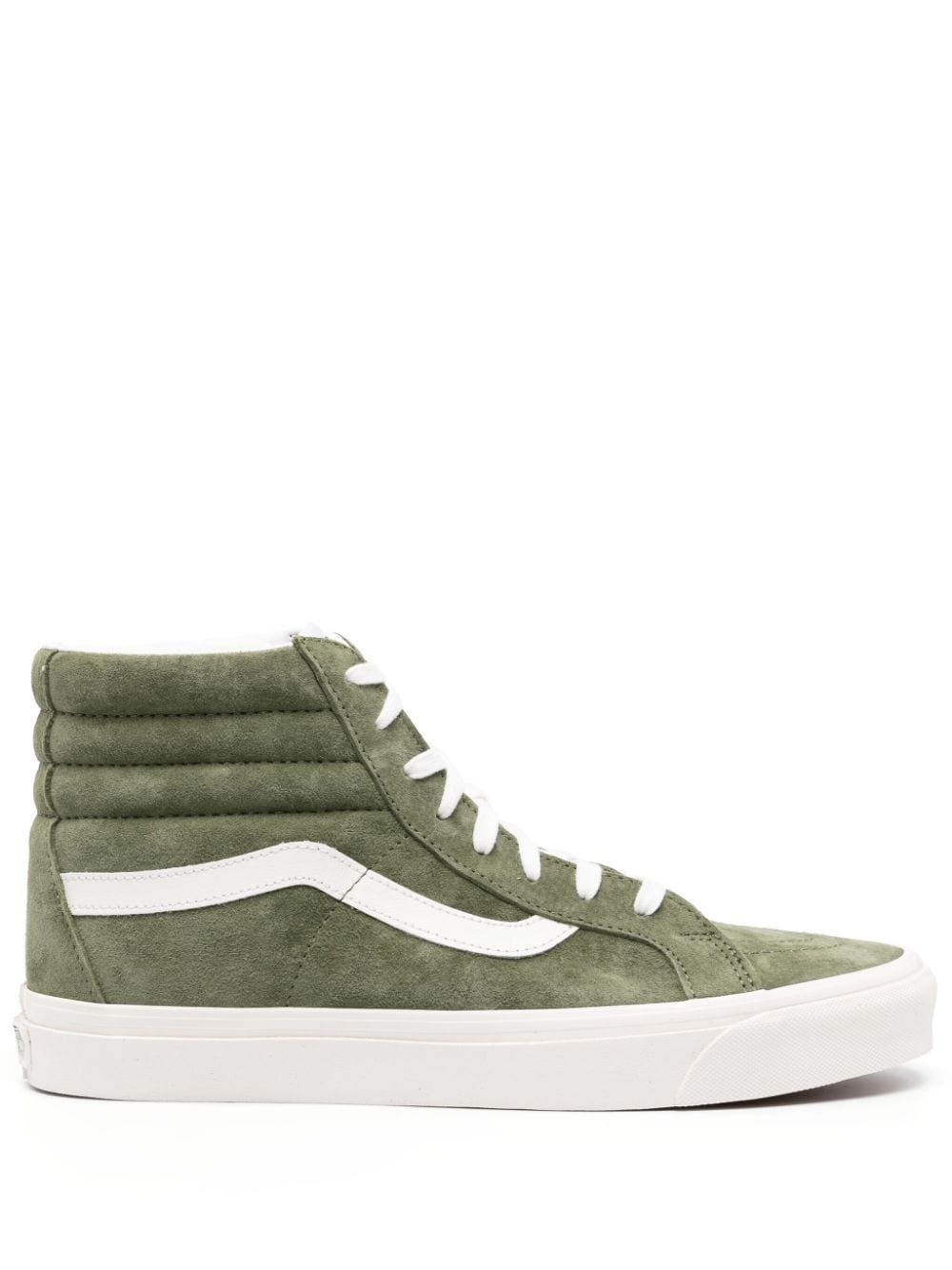 suede lace-up sneakers - 1