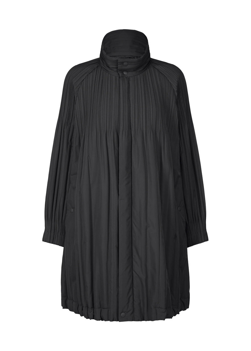 PADDED PLEATS COAT 1