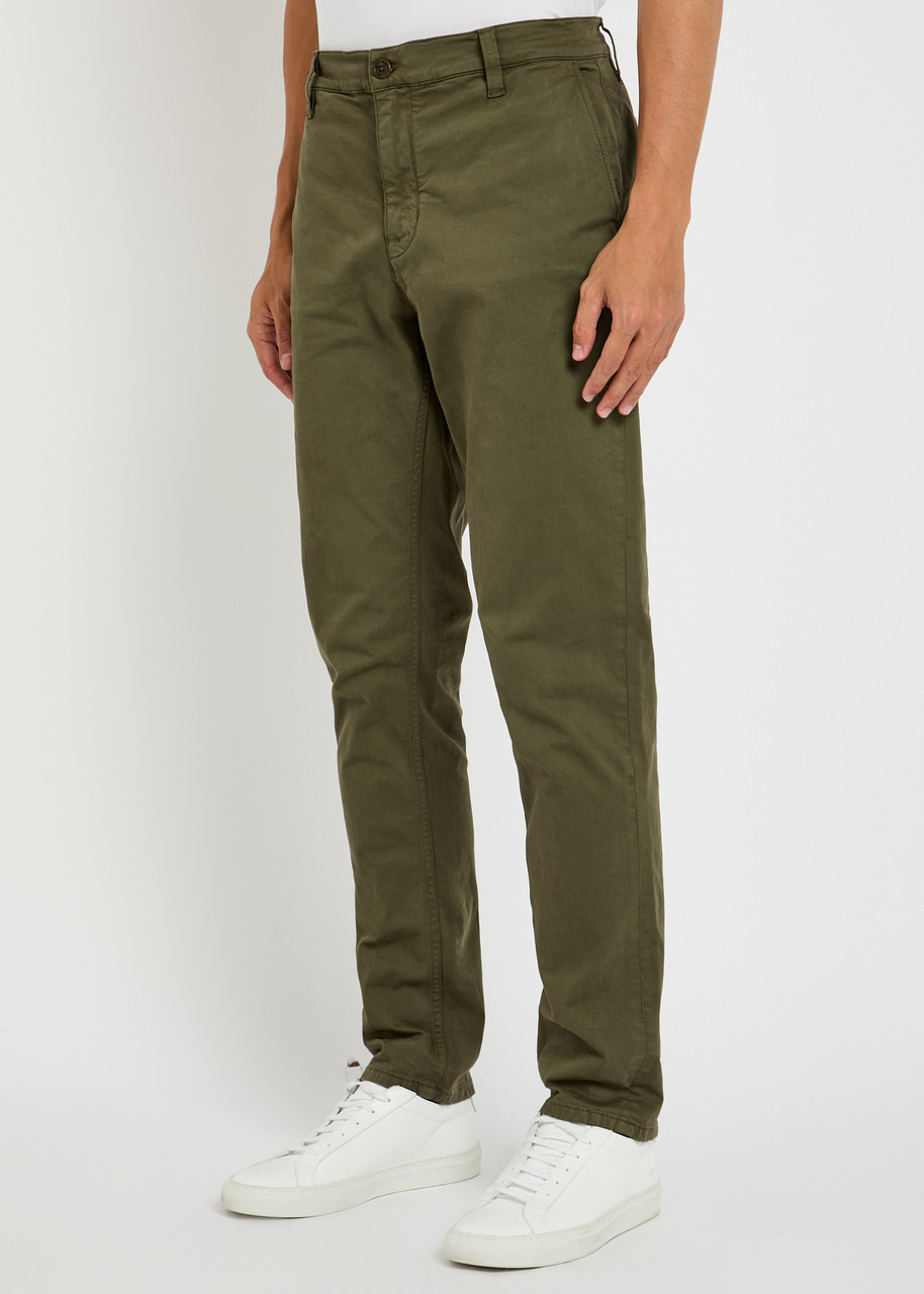 Nudie Jeans Easy Alvin Slim-leg Stretch-cotton Chinos - 2