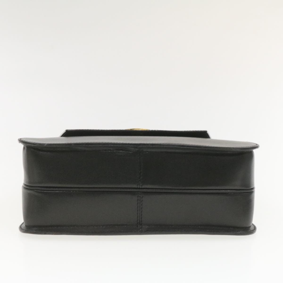 CELINE Hand Bag Leather Black - 9