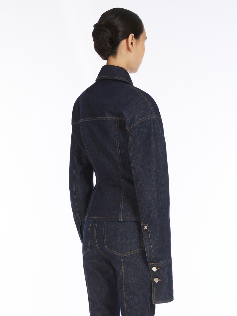 GANGE Denim fitted-waist jacket - RUNWAY 4