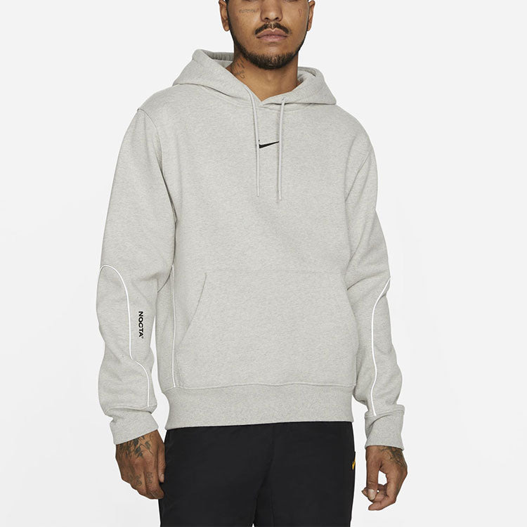 Nike x Drake NOCTA Series Crossover Cardinal Stock Chest Small Logo Asia Edition Gray DA4104-052 - 3