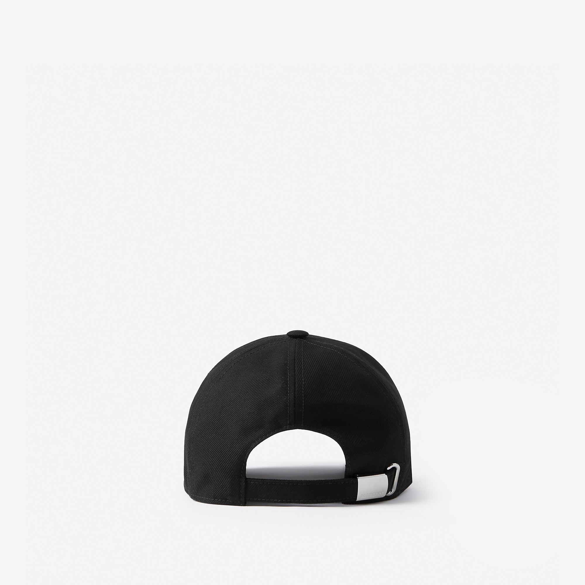 Horseferry Motif Cotton Twill Baseball Cap - 3