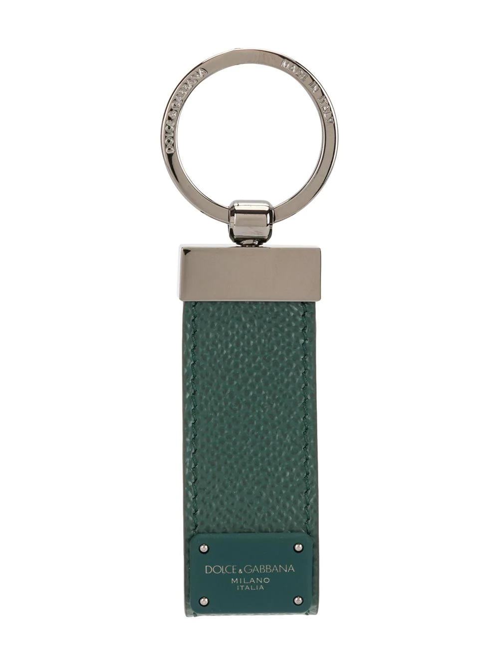 logo plaque keyring - 1