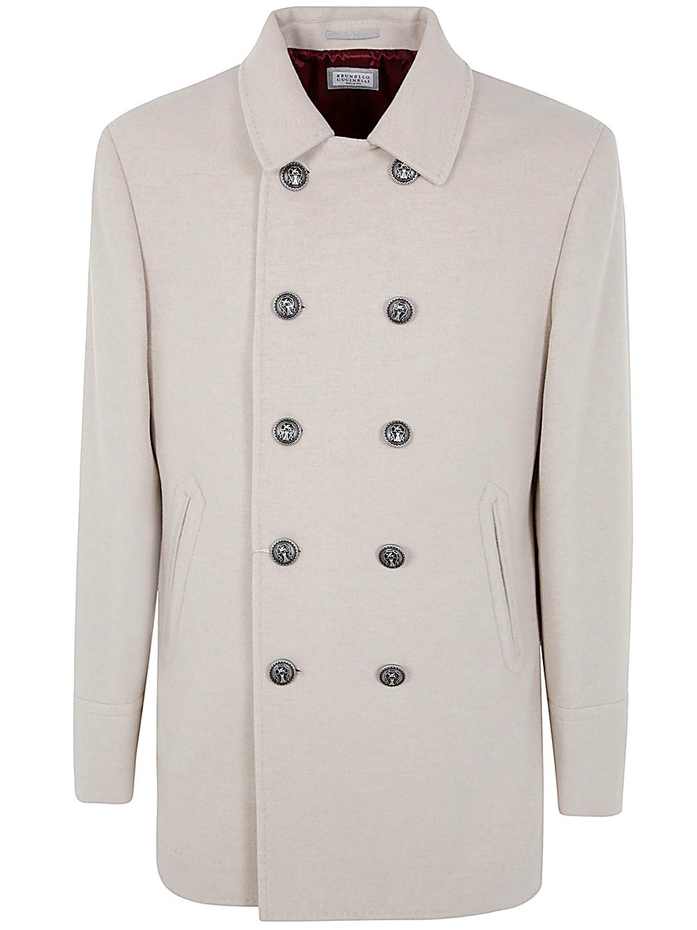 DOUBLE BRASTED COAT - 1
