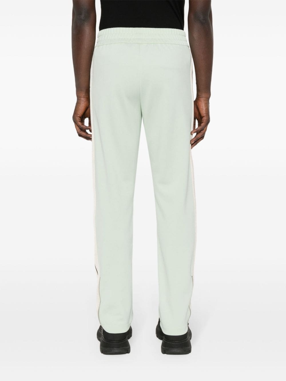 monogram-embroidered track pants - 4