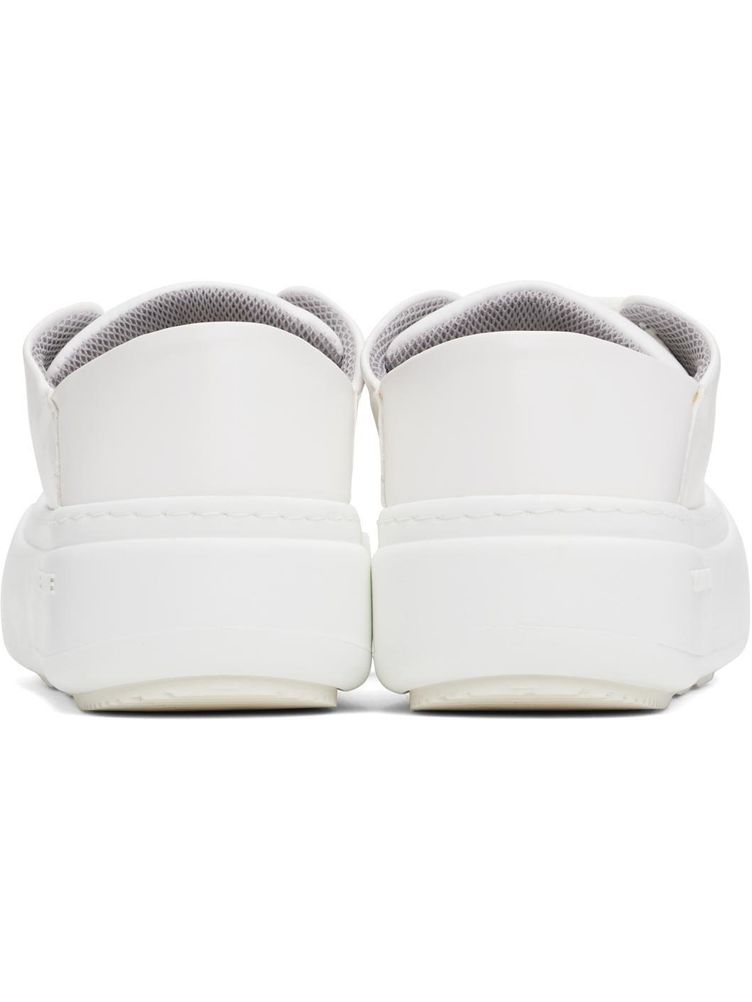 White Goofy Sneakers - 2