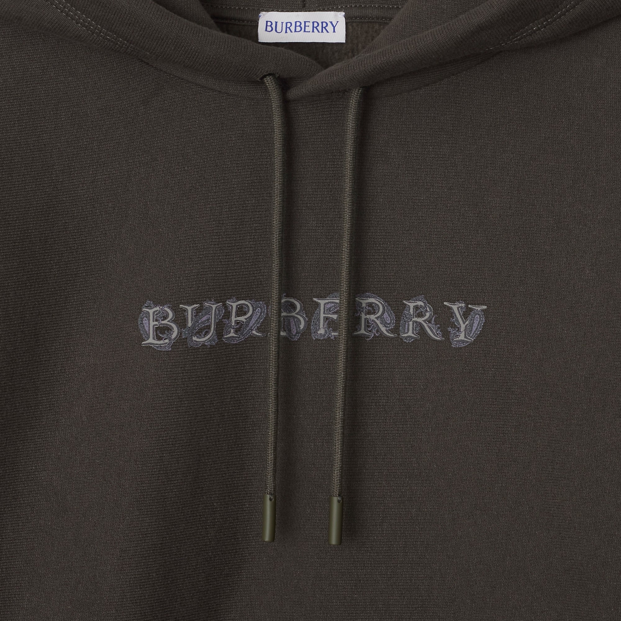 Paisley Logo Cotton Hoodie - 5