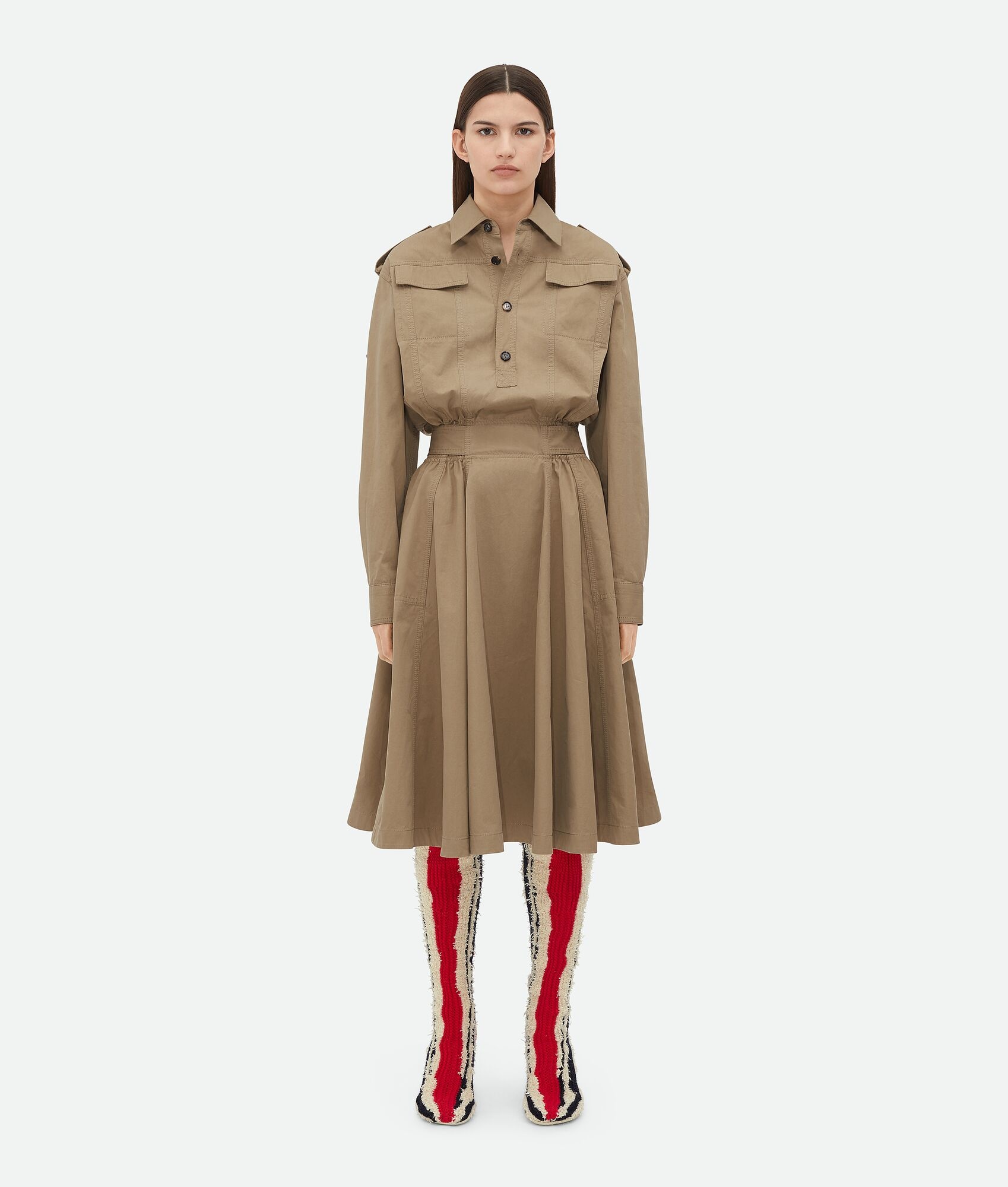 Light Cotton Twill Dress - 4