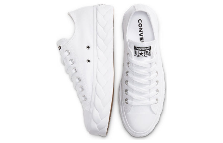 (WMNS) Converse Chuck Taylor All Star Low 'Runway Cable - White' 568895C - 5