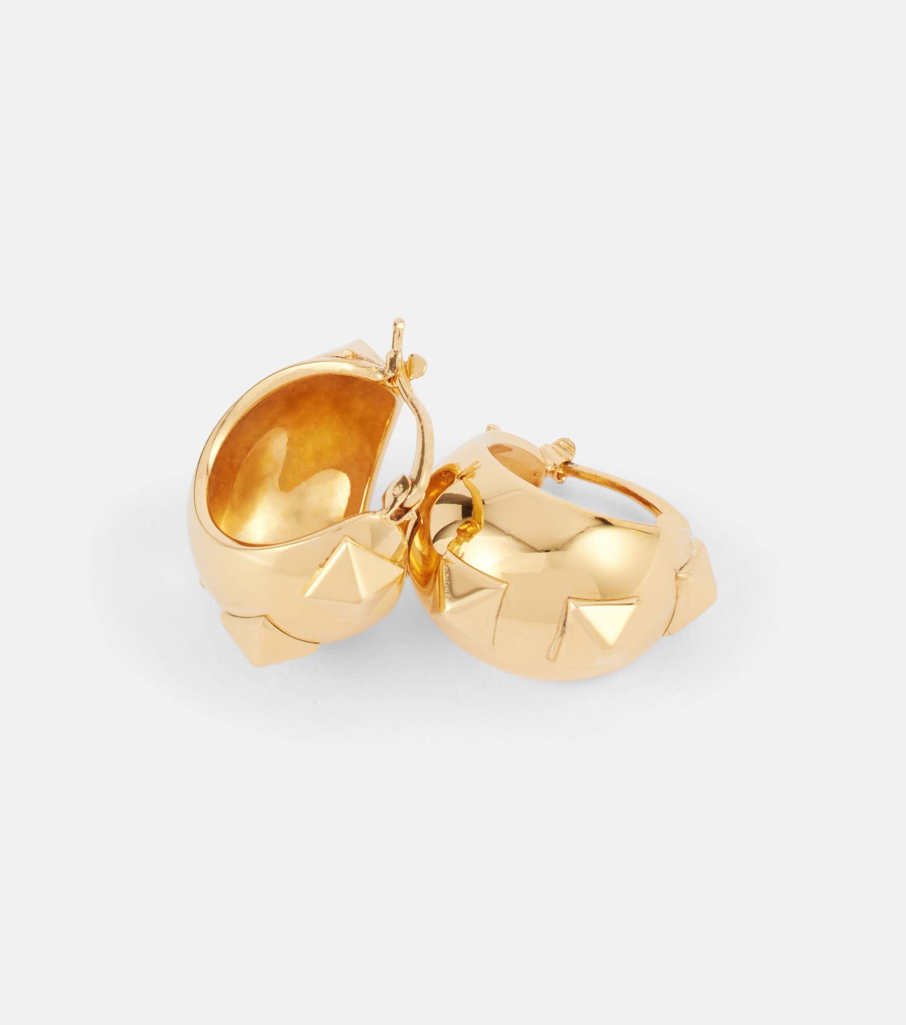 Rockstud hoop earrings - 4