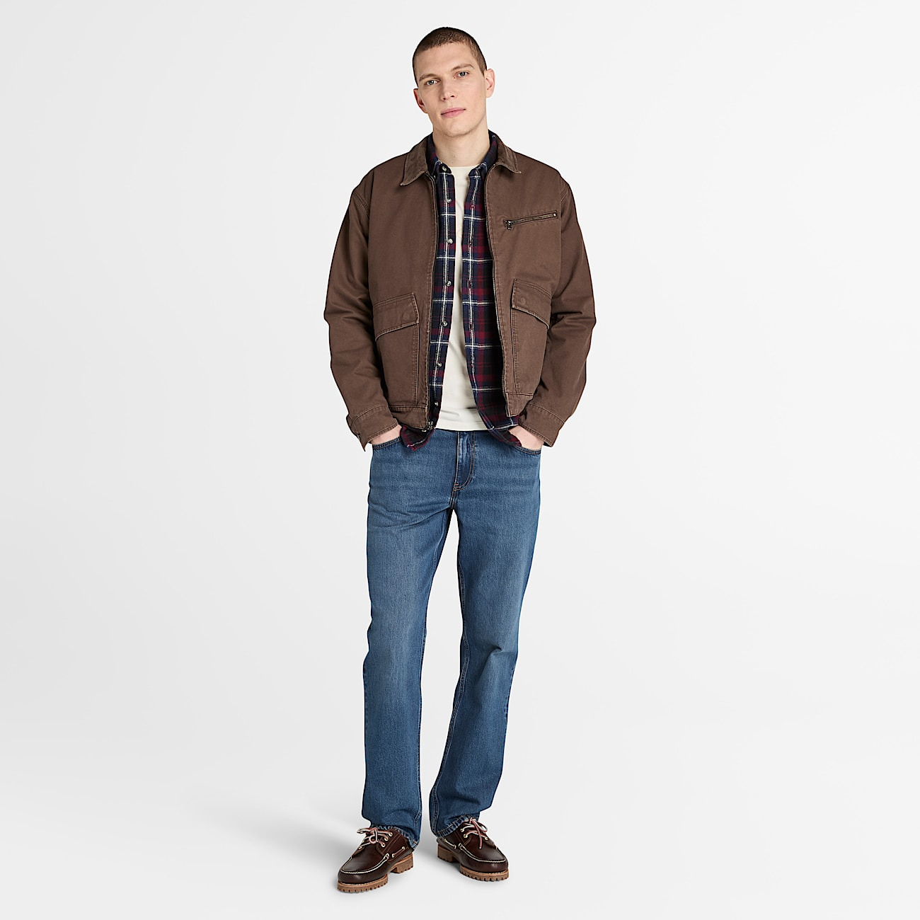 Men's Strafford Washed Canvas Jacket - 3