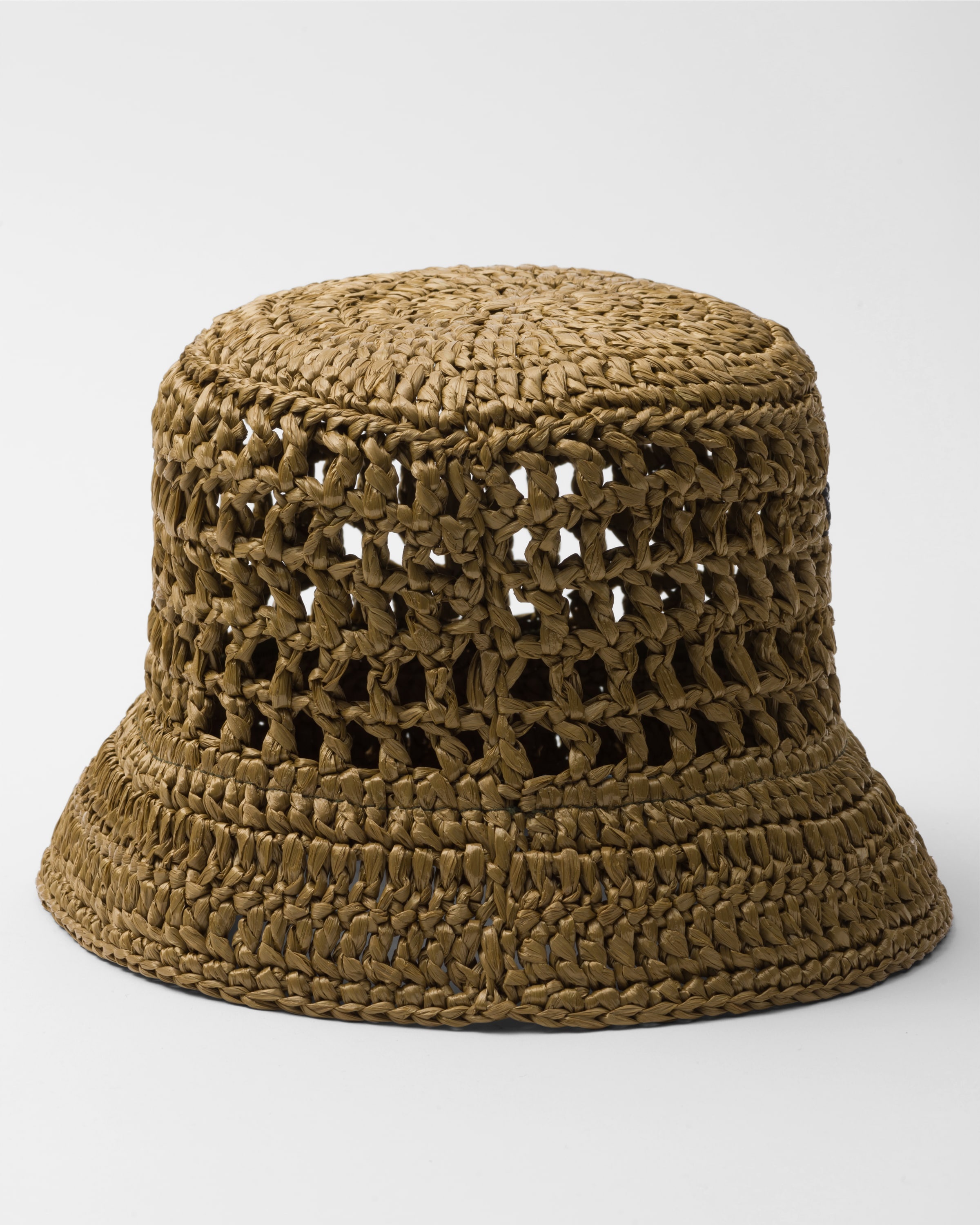 Woven fabric bucket hat - 3